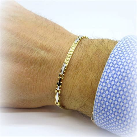 bracciale uomo oro 18k rolex maglione gioielli negozi toma|Bracciali Uomo in Oro .